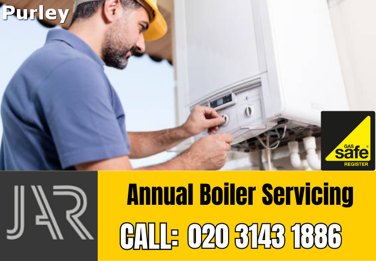 annual boiler servicing Purley