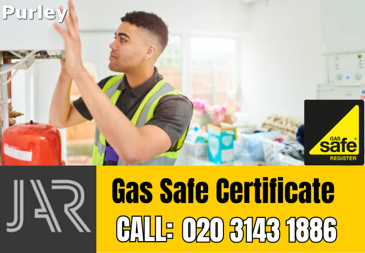 gas safe certificate Purley